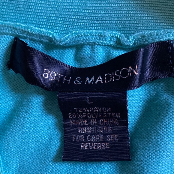 Apt. 9 Women's Turquoise Cardigan Sweater - Picture 4 of 6